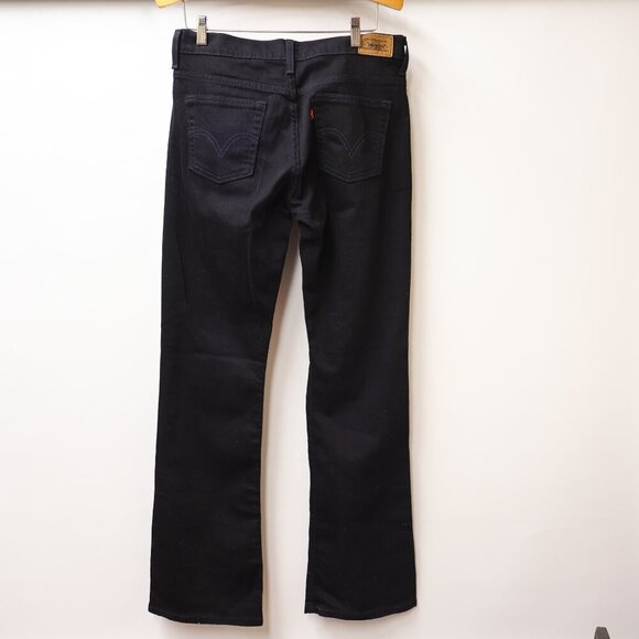 Levis 515 Womens Bootcut Black Denim Jeans Size 8M Made In Colombia - Picture 10 of 15